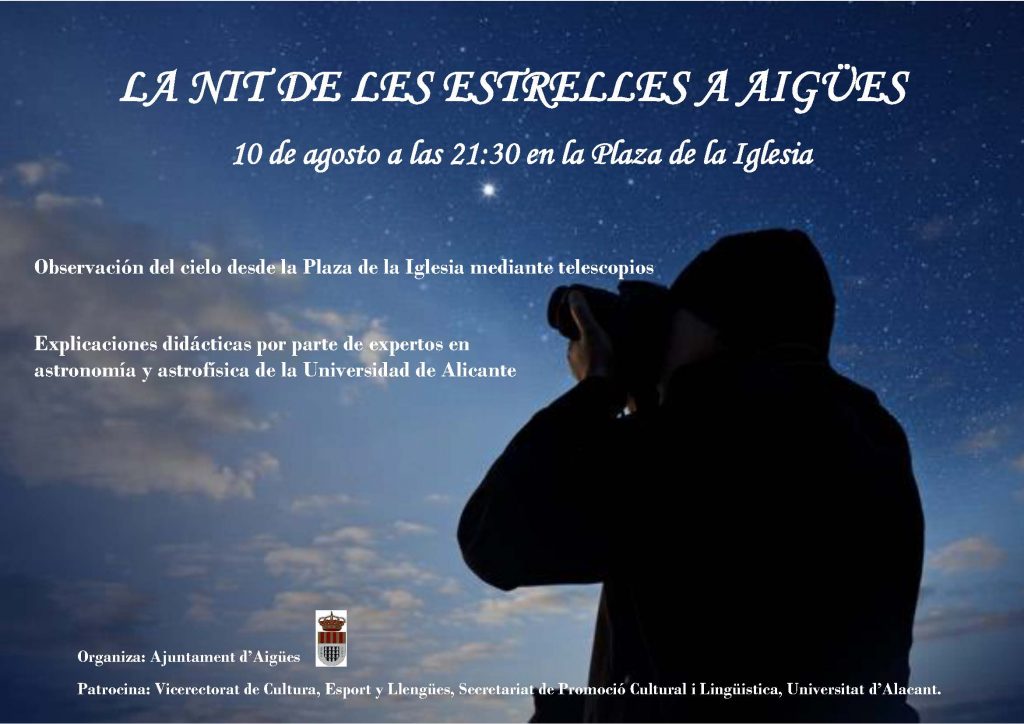 LA NIT DE LES ESTRELLES A AIGÜES
