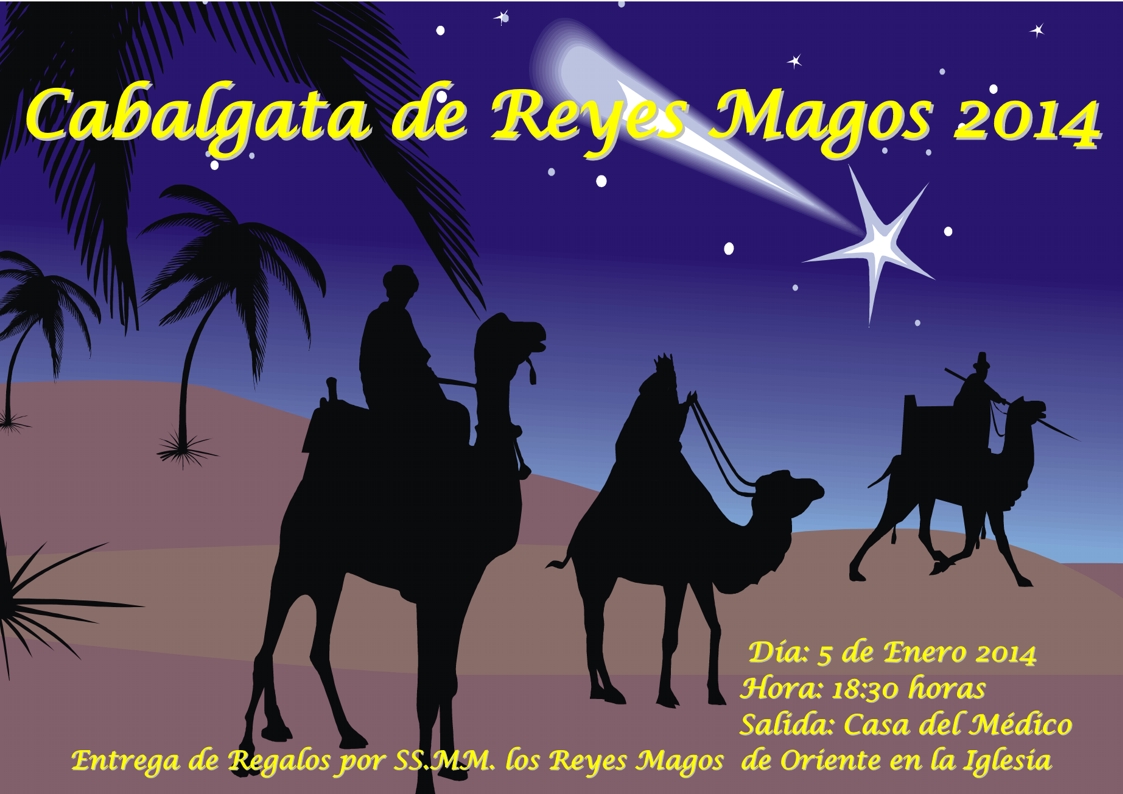 Cabalgata Reyes Magos 2014